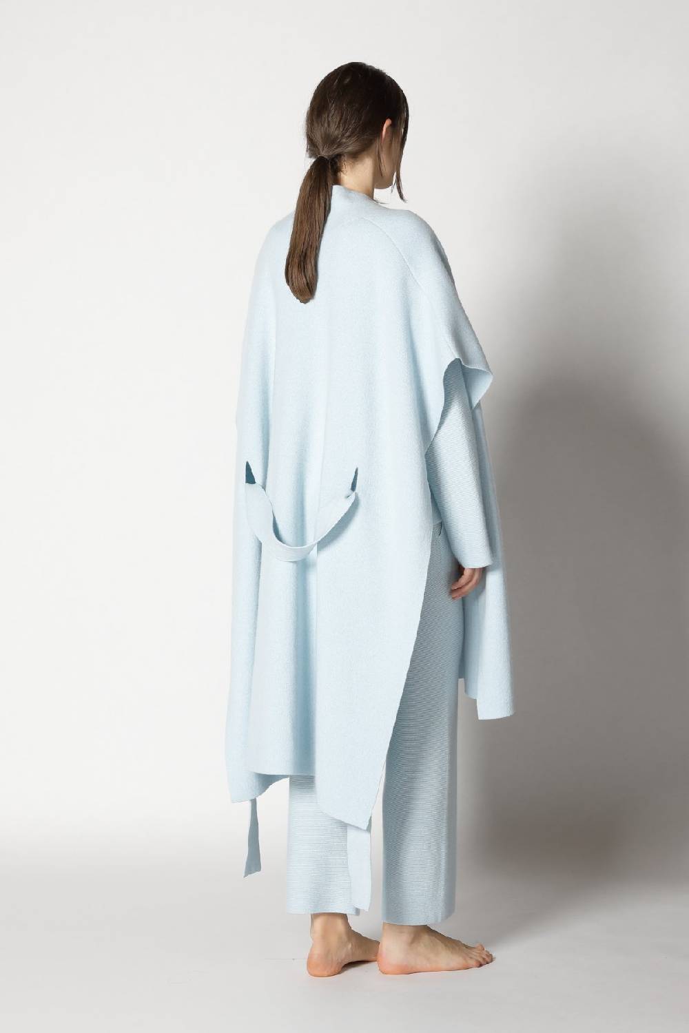 Sminfinity doubleface capecoat + garter V neck + garter cropped pants Letzter Tag