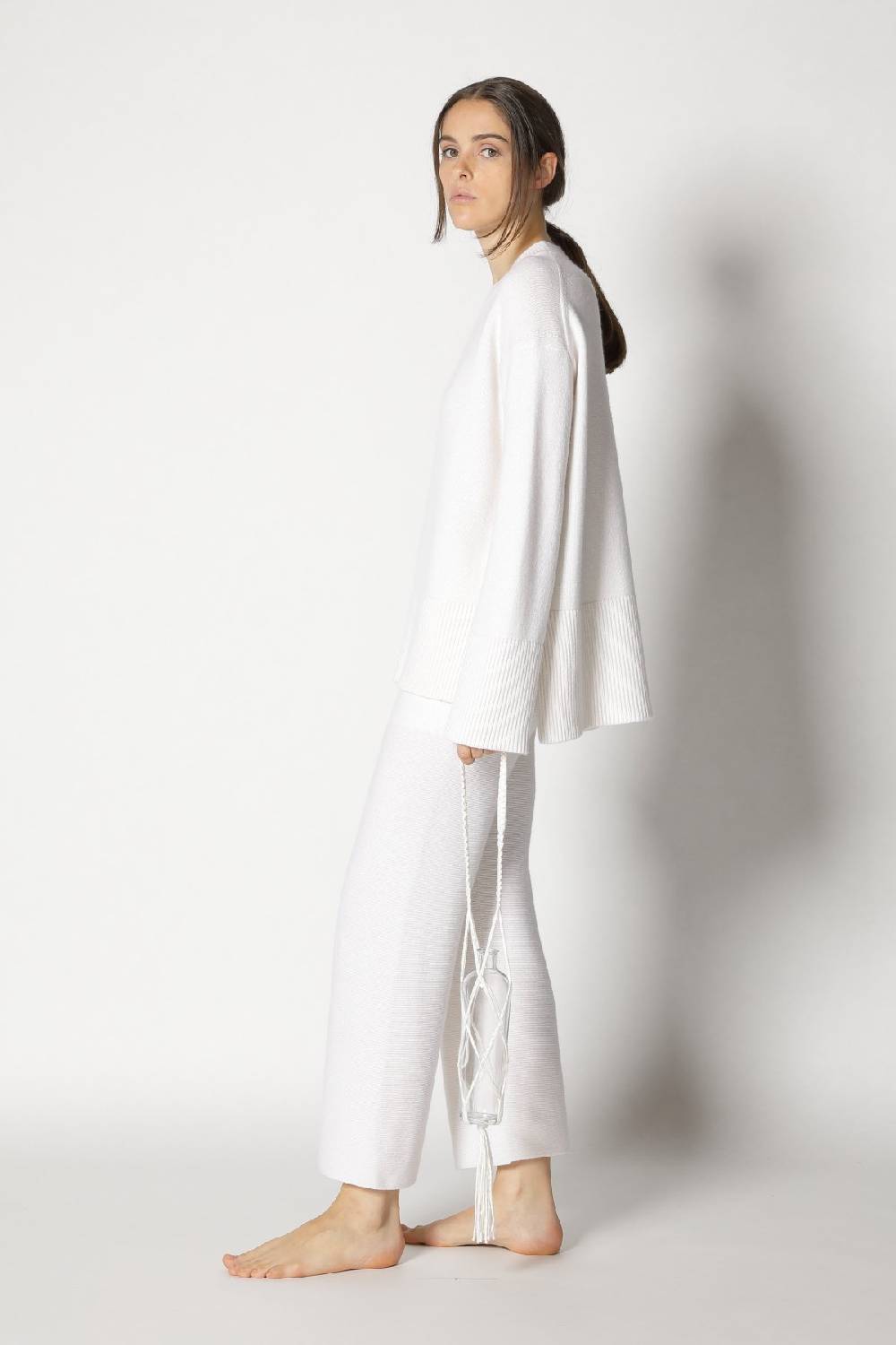 Sminfinity slouchy crew + garter cropped pants Bis zu 60% Rabatt