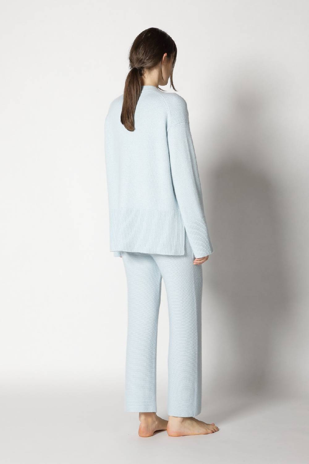 Sminfinity slouchy cardigan + garter cropped pants Nur für heute