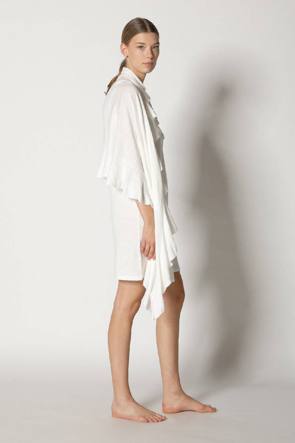 Sminfinity cool ruffle plaid + cool easy dress Flash Sale