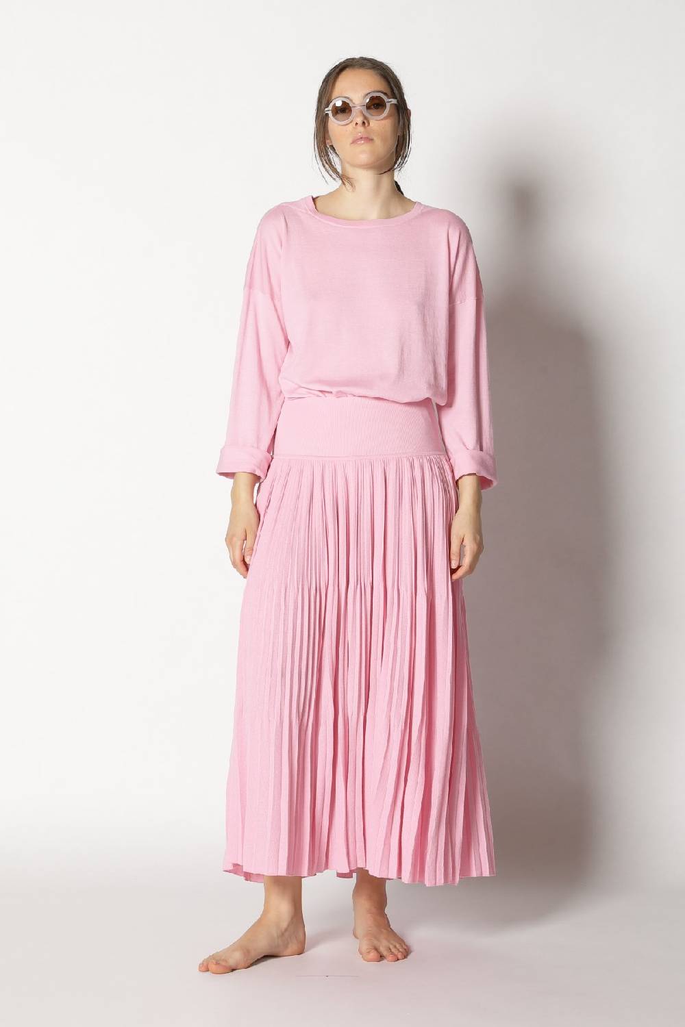 Sminfinity pima boatneck + pima pleat skirt Valentinstagsangebot