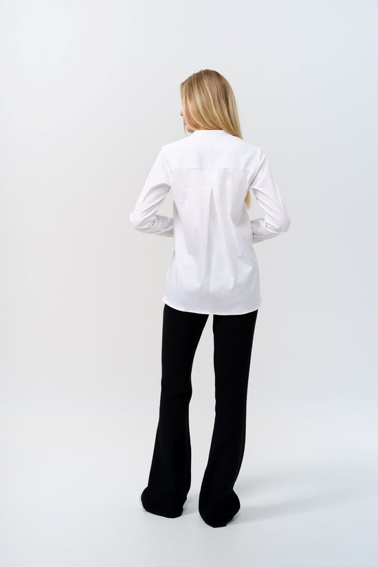 Soluzione Bluse mit Stehkragen Lucia Saisonale Angebote