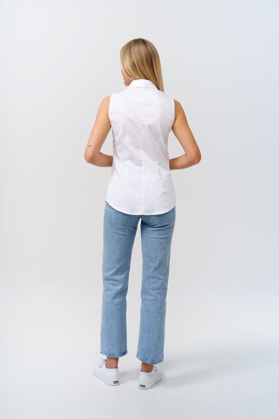 Soluzione Ärmellose Bluse Carlotta Outlet