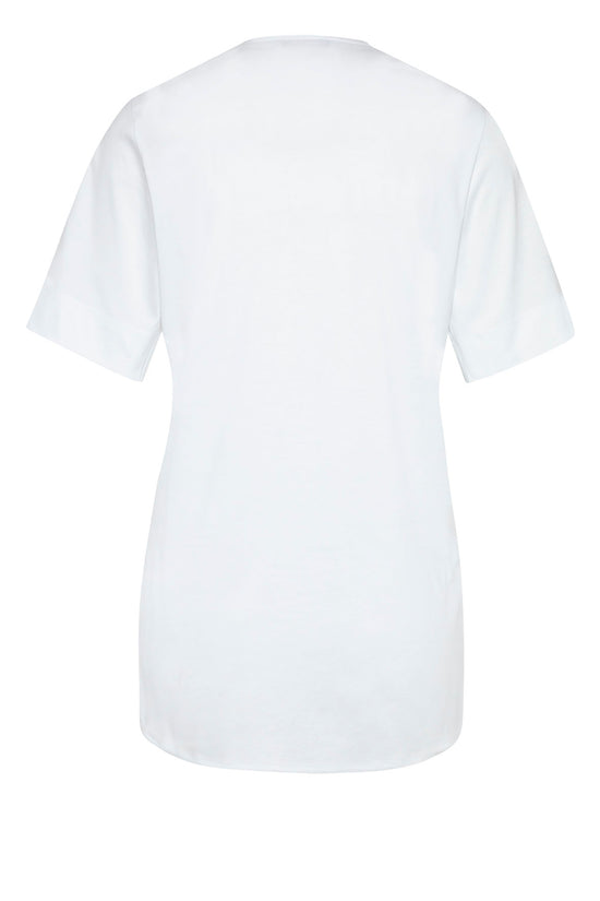 Soluzione Jersey T-Shirt mit V-Ausschnitt Romi Hotsell