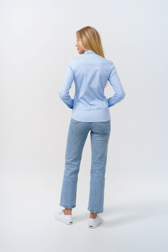 Soluzione Jerseybluse ohne Abnäher Mia Flash Sale