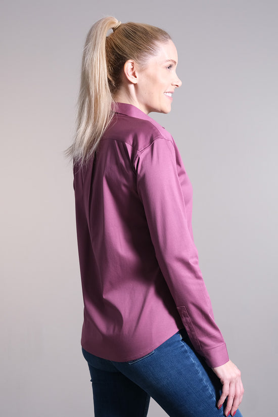 Soluzione Lockere Jerseybluse Lina Valentinstagsangebot