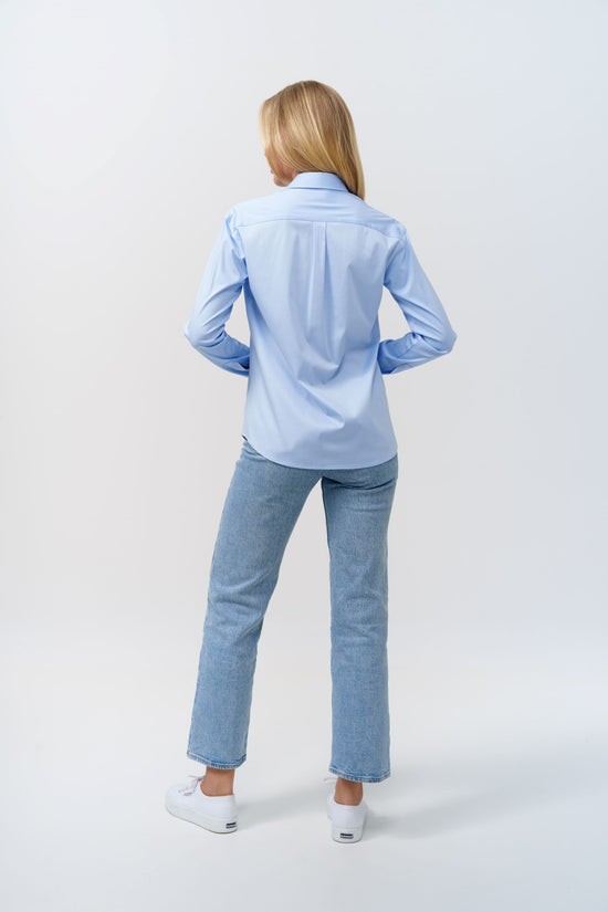 Soluzione Lockere Jerseybluse Lina Lagerräumung