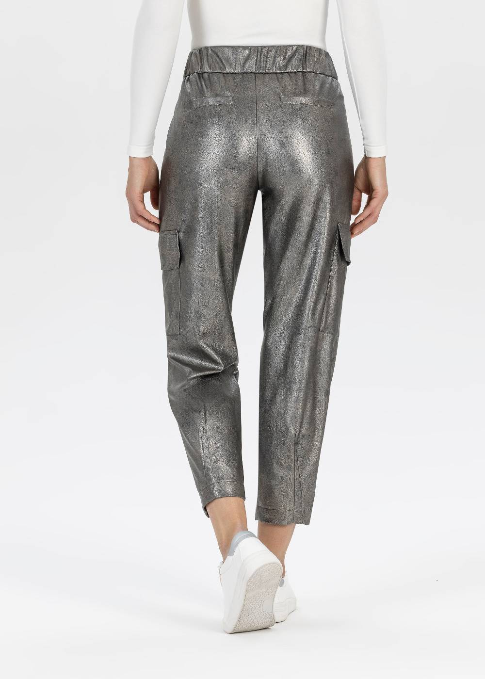 Stehmann Cargohose Rosalyn in Eco-Leather Top Angebot