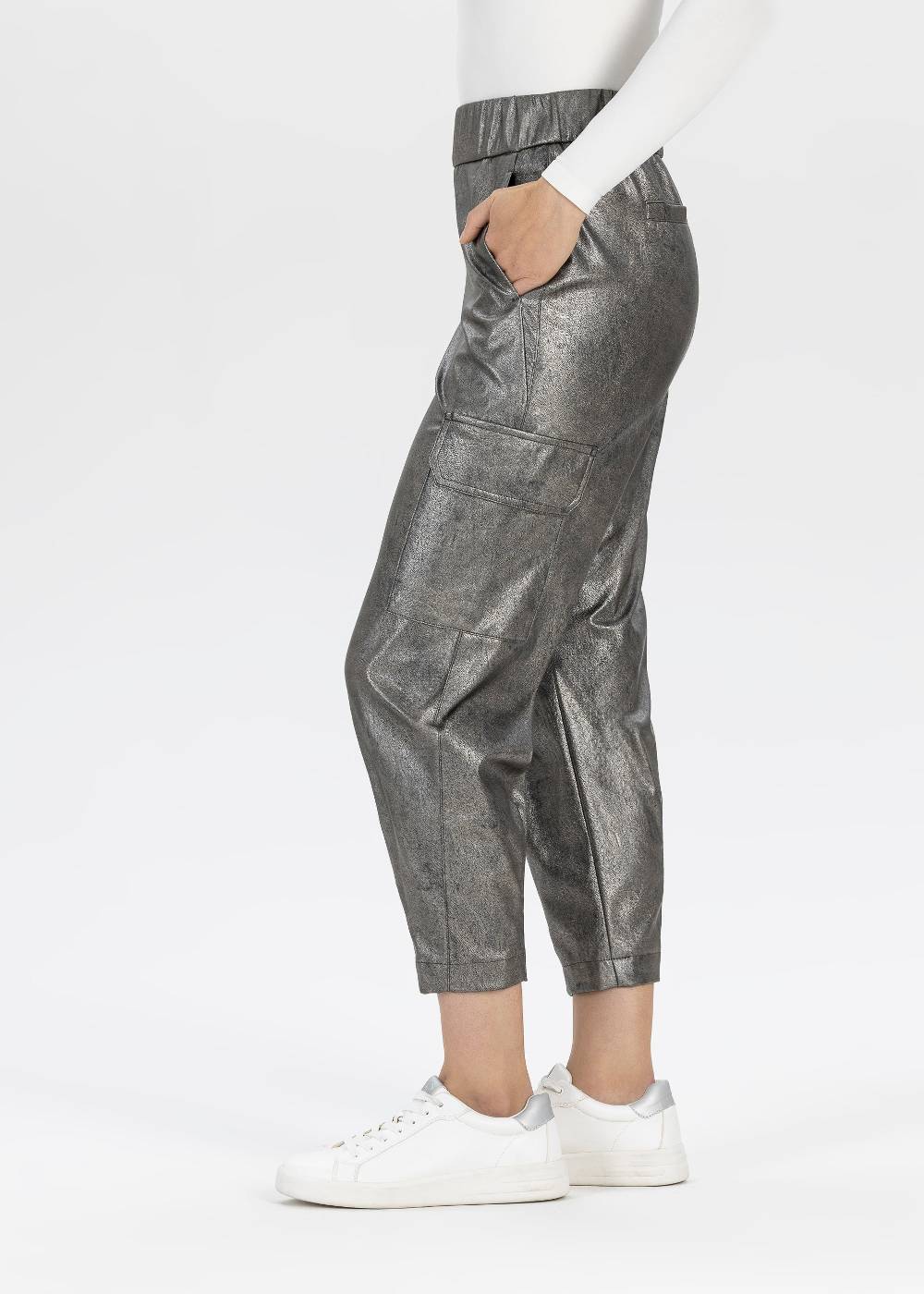 Stehmann Cargohose Rosalyn in Eco-Leather Top Angebot