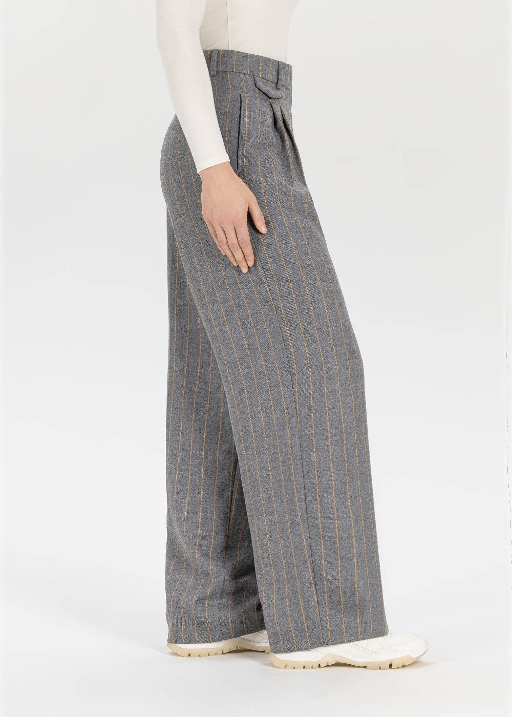 Stehmann Relaxed Hose Jeannie mit Nadelstreifen Bestseller
