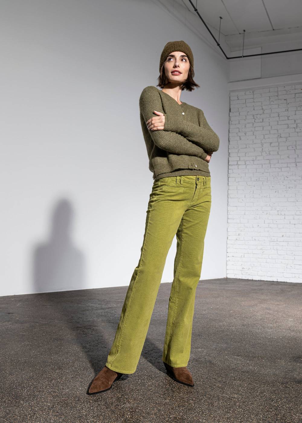 Stehmann Cordhose Paige mit weitem Bein Super Sparpreis
