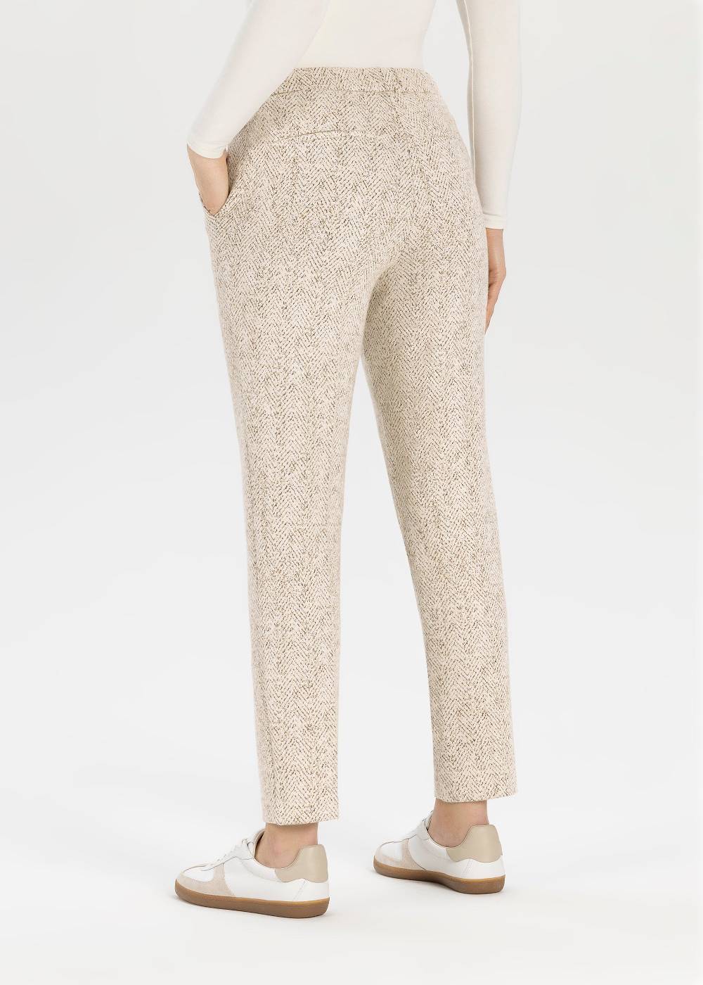 Stehmann Jogpants Messing in Stretch Qualität Letzte 3 Tage