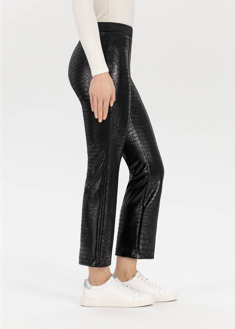 Stehmann 6/8-Hose Leni in Metallic Optik Zeitbegrenzte Promotion