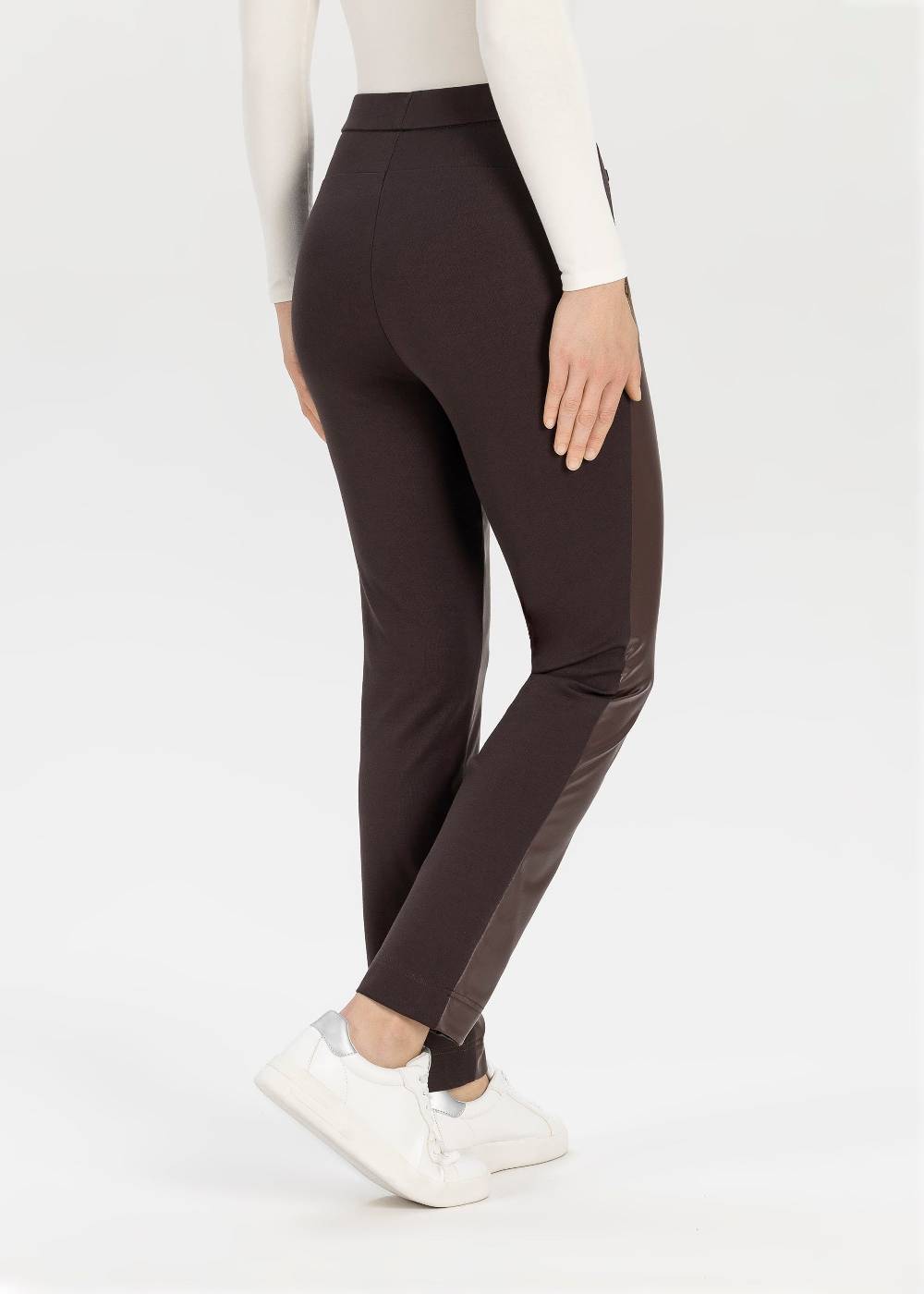 Stehmann Stretchhose Imilia mit Lederimitat Begrenzt auf 3 Tage