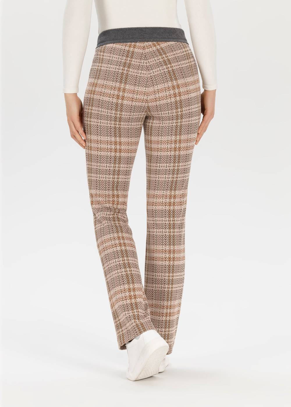 Stehmann Hose Pernille in Check Jersey Qualität Günstig kaufen