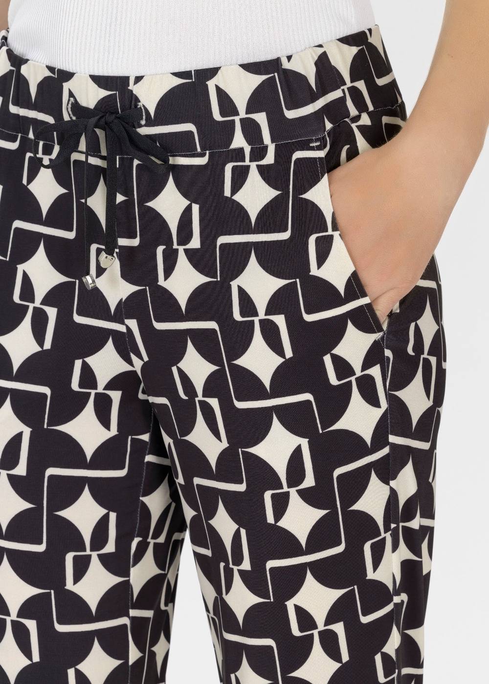 Stehmann 6/8-Jogpants Roxana in Bi-Stretch Jersey Osterangebot