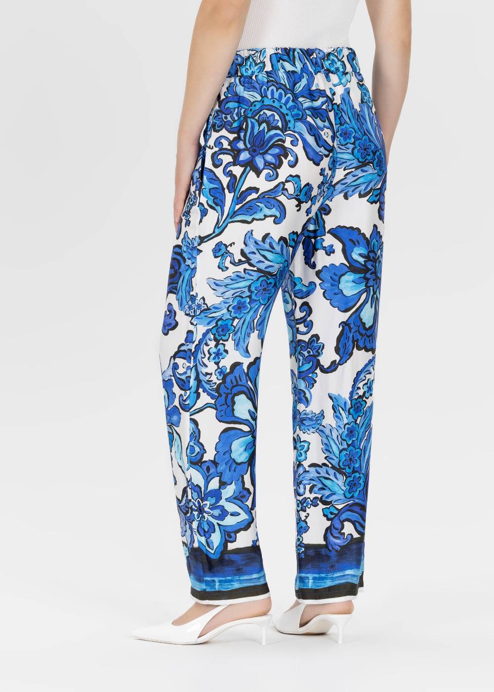 Stehmann 7/8-Hose Frauke mit Blumenprint Online