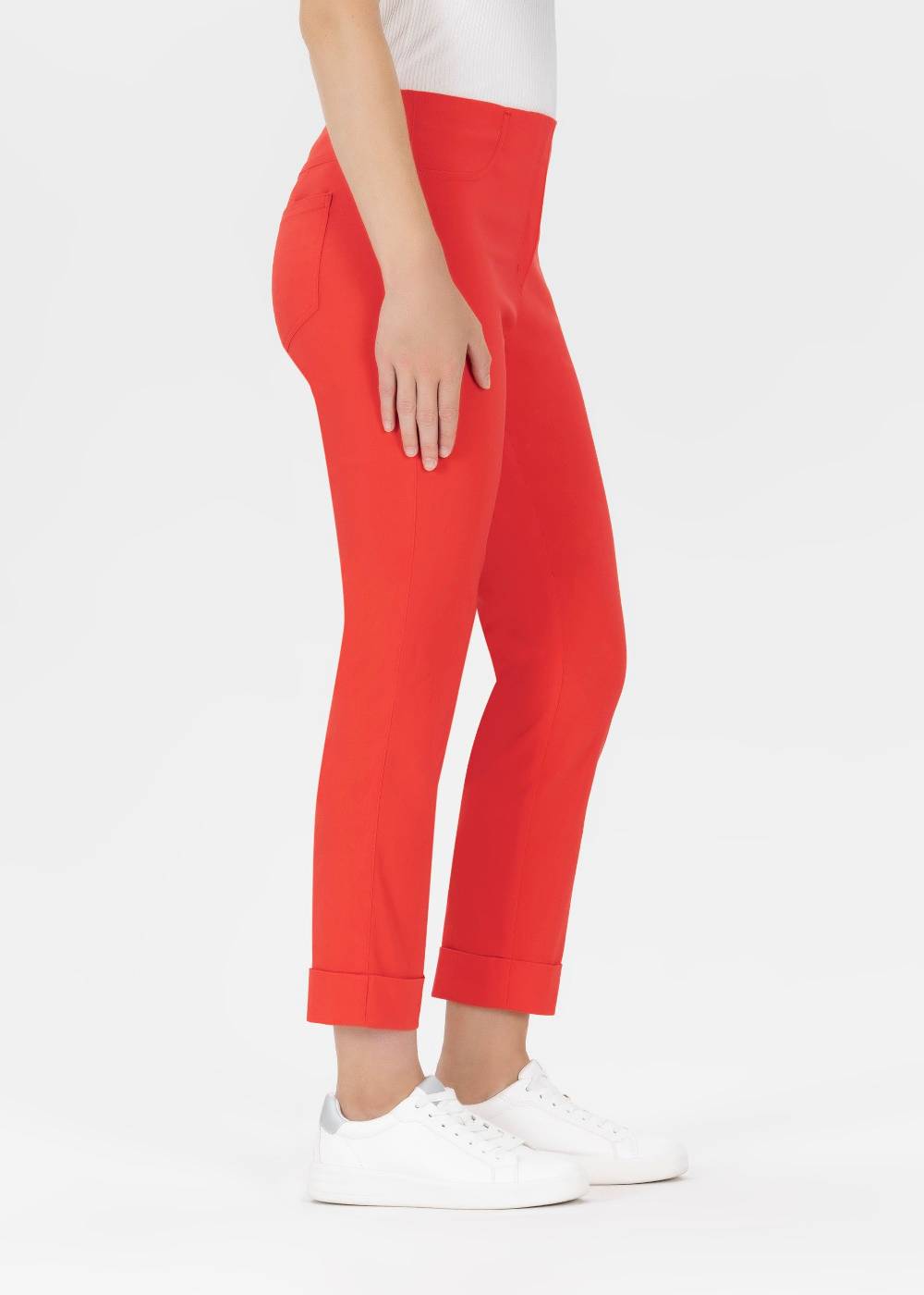 Stehmann 6/8 Hose Igor in stretchiger Bengaline Qualität Jubiläumsangebot