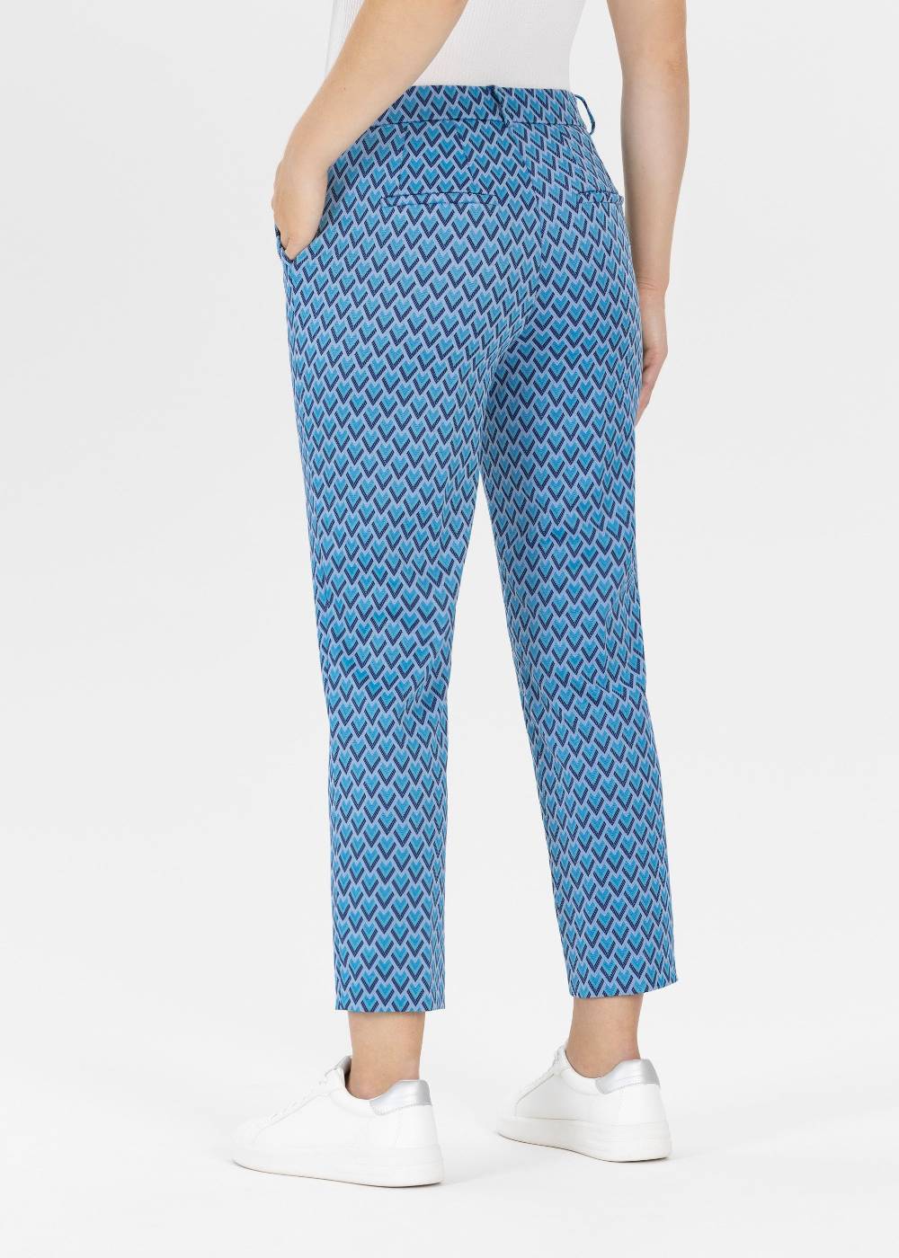 Stehmann 6/8-Hose Fluor in Triangle Jacquard Qualität Zeitlich begrenztes Angebot