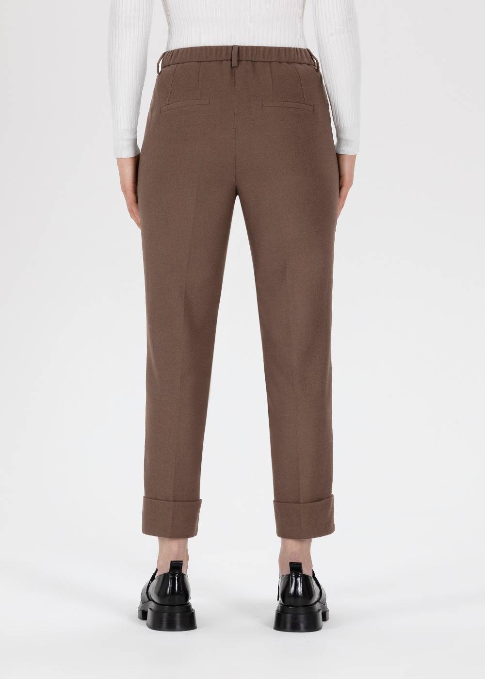 Stehmann 7/8-Chino Fluor in Flanell Letzter Tag