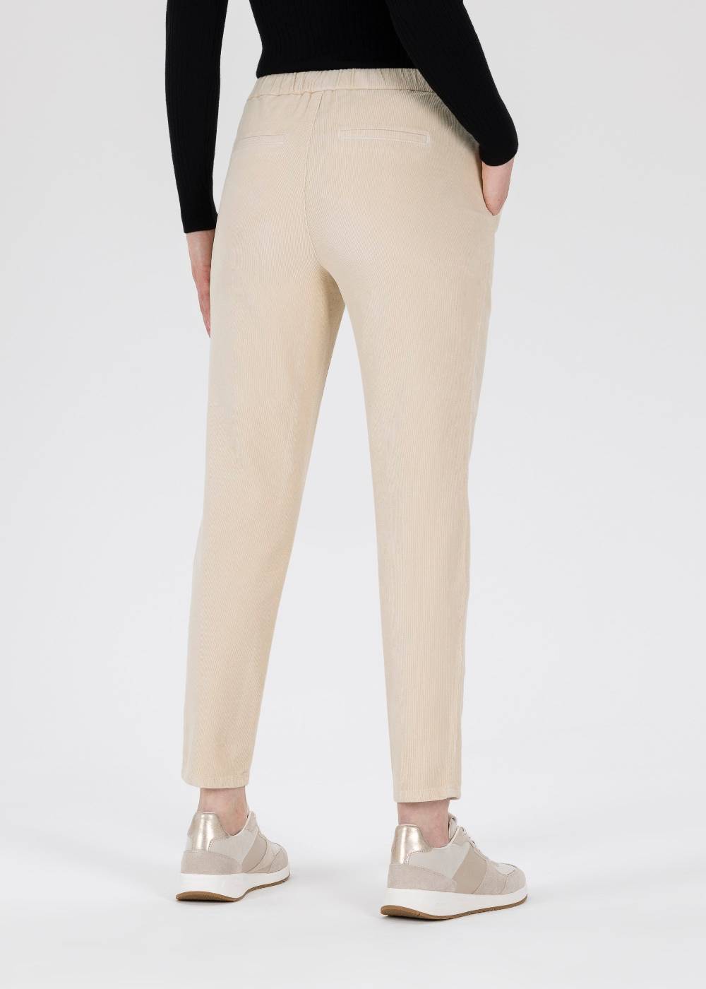 Stehmann Jogpants Messing in feinem Cord mit Bügelfalte Discount Store für neue Produkte