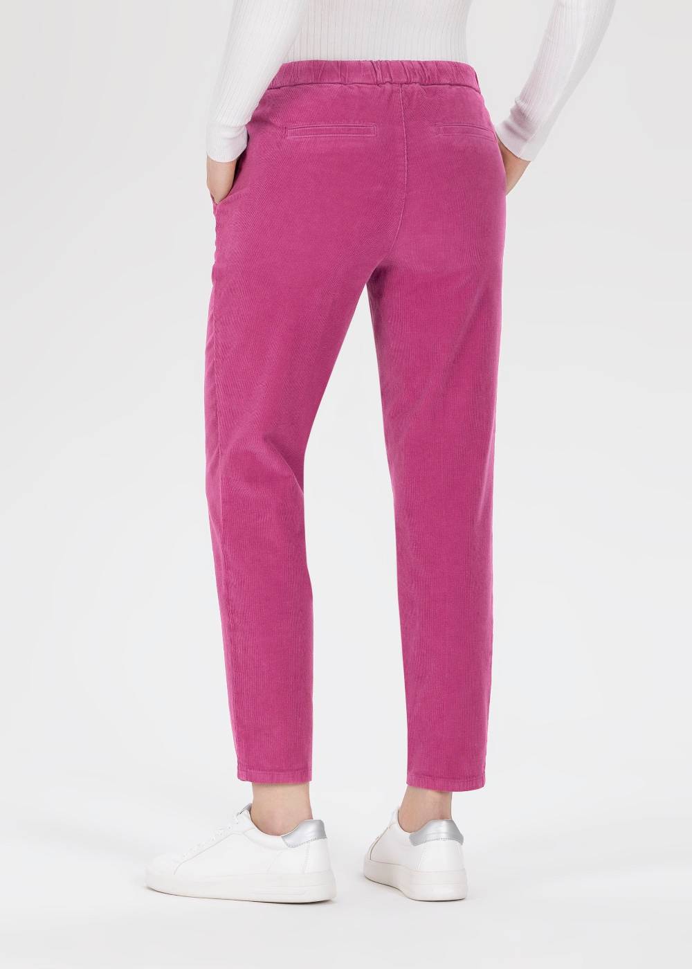 Stehmann Jogpants Messing in feinem Cord mit Bügelfalte Nur noch ein Tag übrig