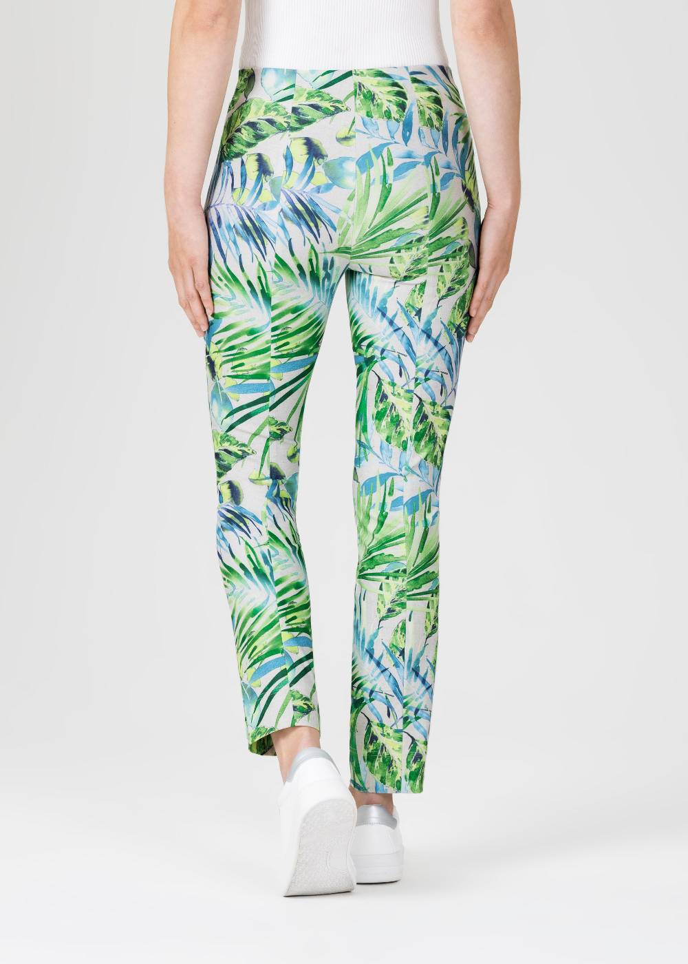 Stehmann Stretchhose Loli mit Print Im Verkauf