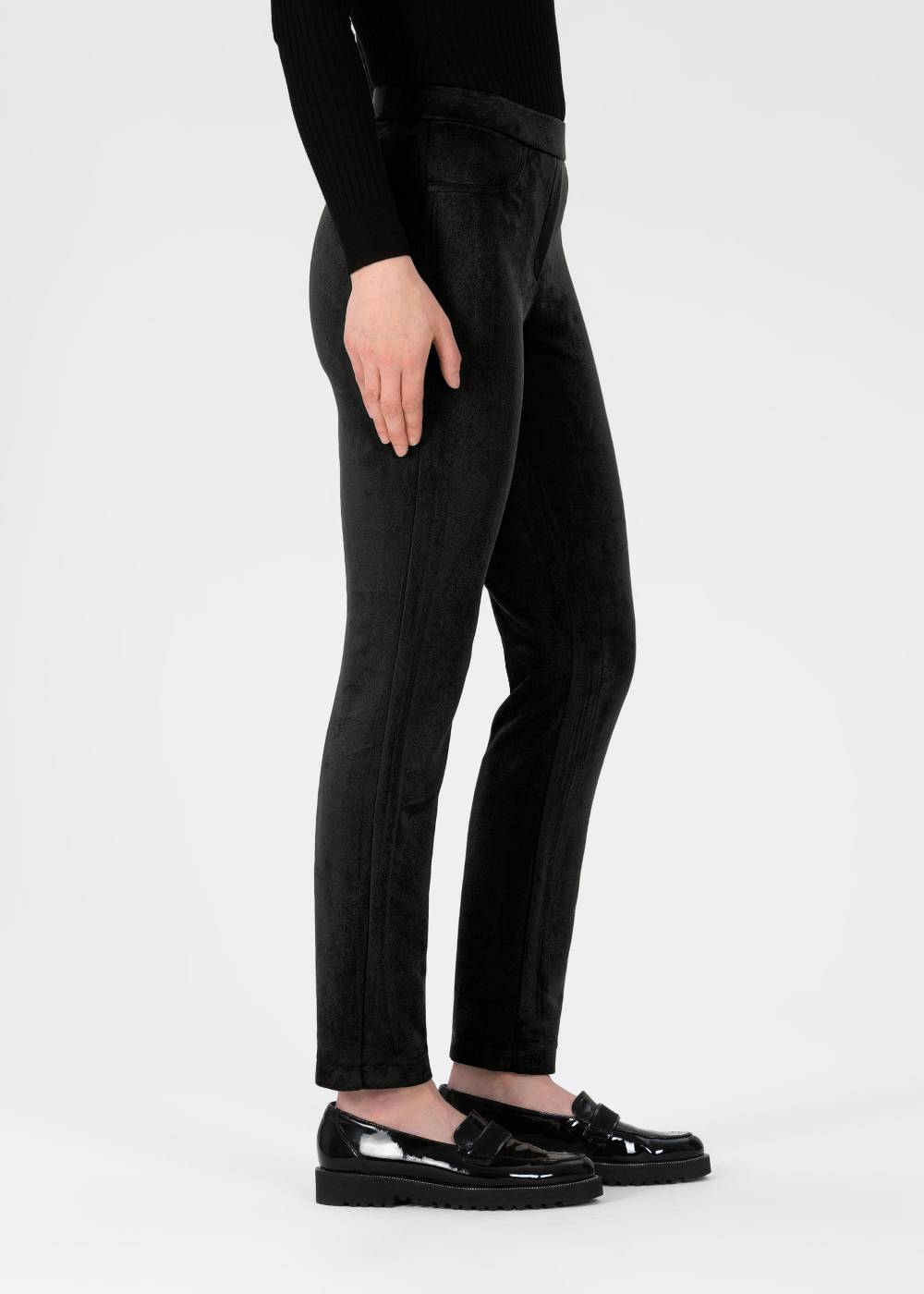 Stehmann Stretchhose Loli in Wildlederoptik Hotsell