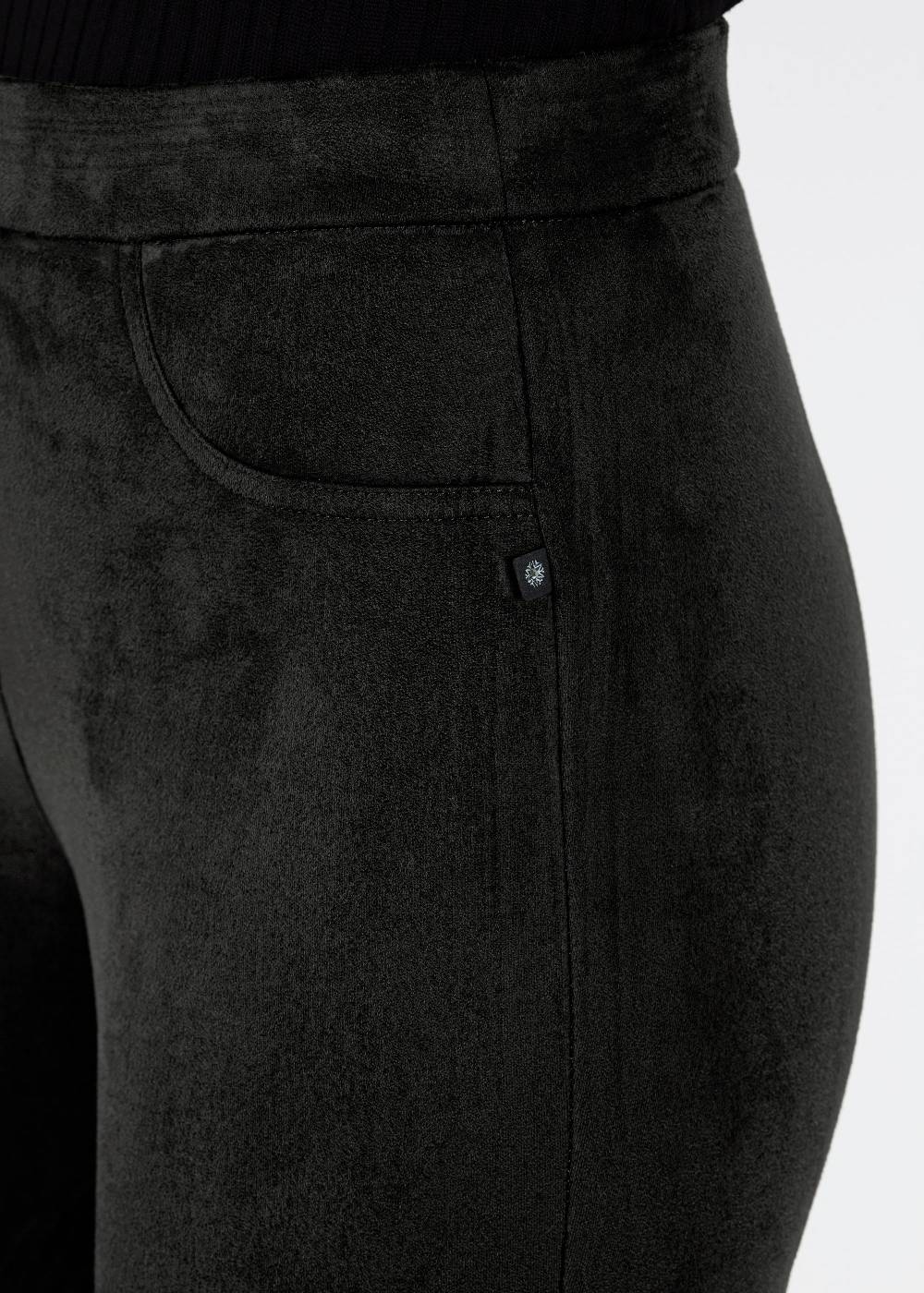 Stehmann Stretchhose Loli in Wildlederoptik Hotsell