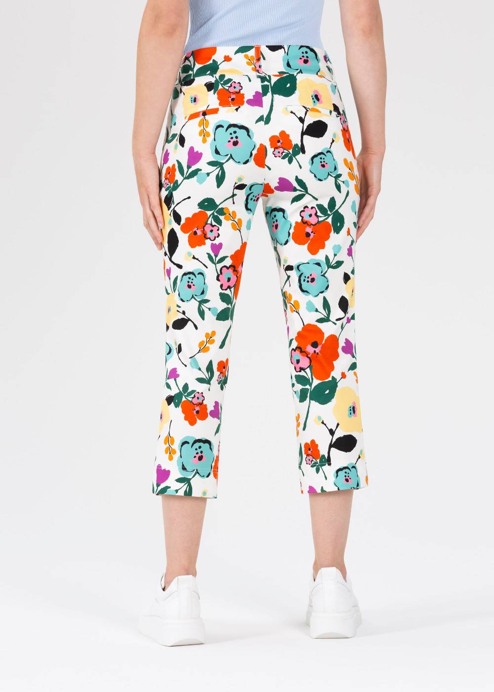 Stehmann 6/8-Hose Emmie in Bengaline Satin Fabrik Onlineshop