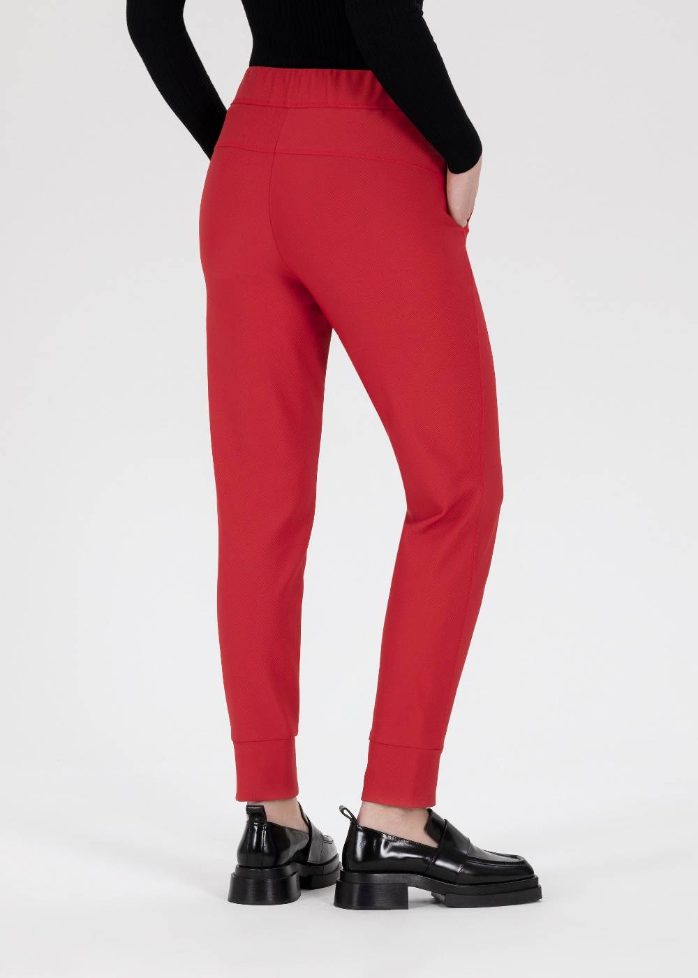 Stehmann Jogpants Roxana in weichem Diagonal Rib Jersey Online Shopping