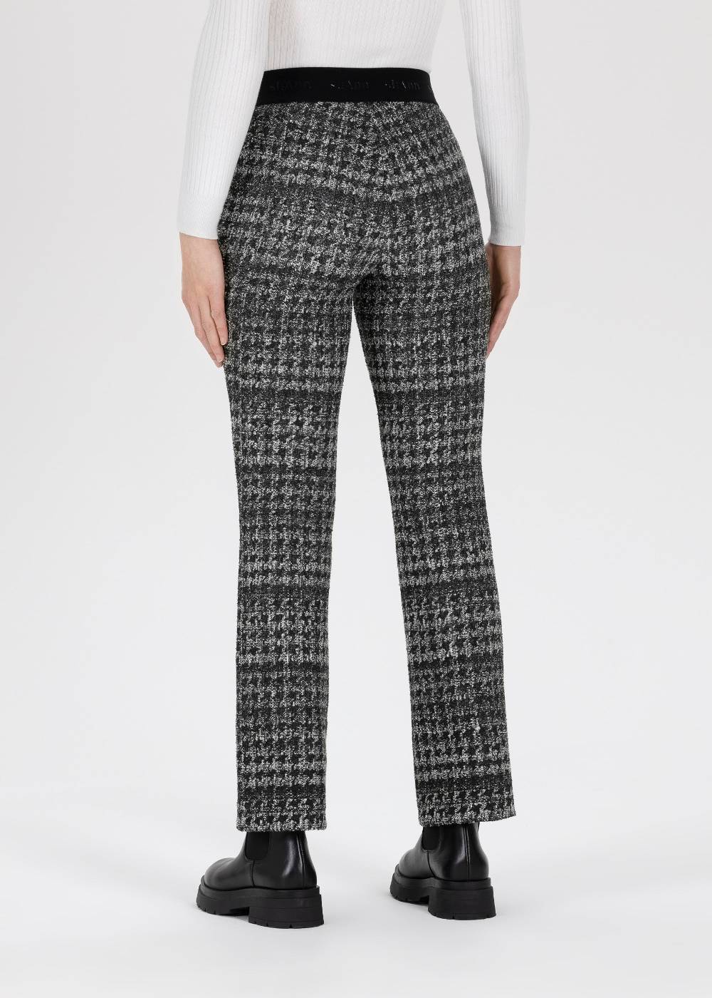 Stehmann 6/8-Hose Pernille in Bouclé Optik Exklusivangebot