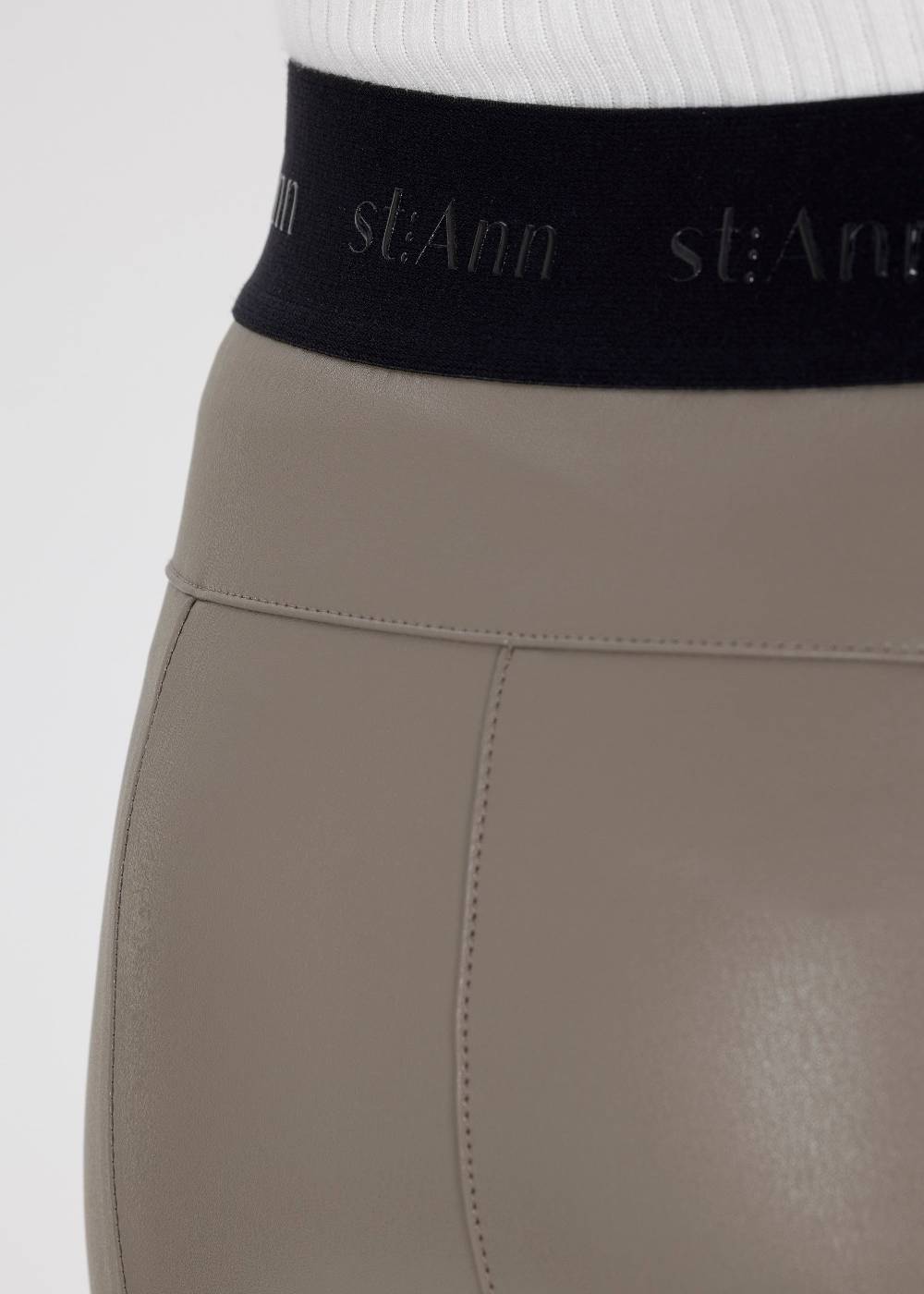 Stehmann 7/8-Hose Paulett in Lederoptik Preisnachlass