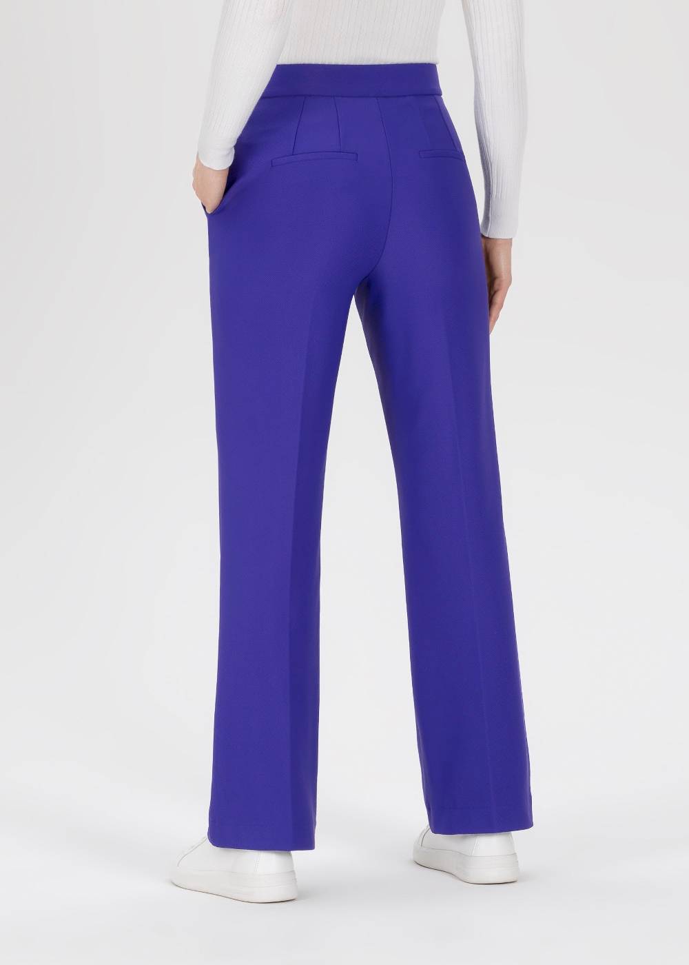 Stehmann Weite Hose Hellena in weichem Rib Jersey Muttertagsangebot