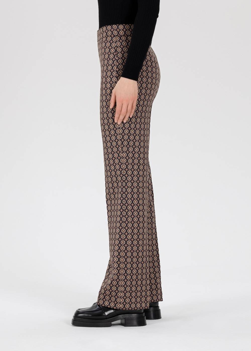 Stehmann Hose Hellena in Sixty Jersey Jacquard Valentinstagsangebot