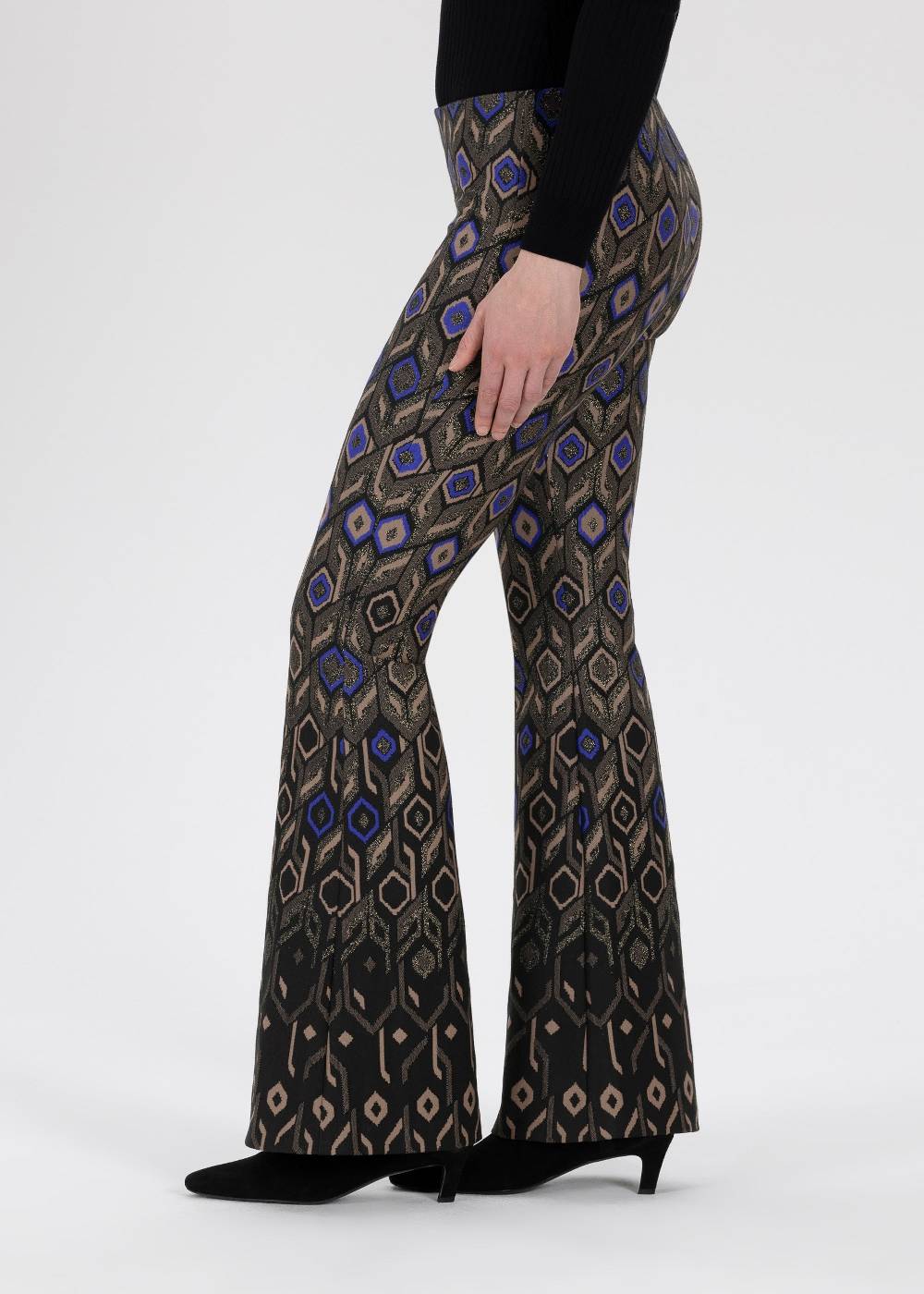 Stehmann Schlaghose Ebelyn in Glitter Jersey Neueste Mode