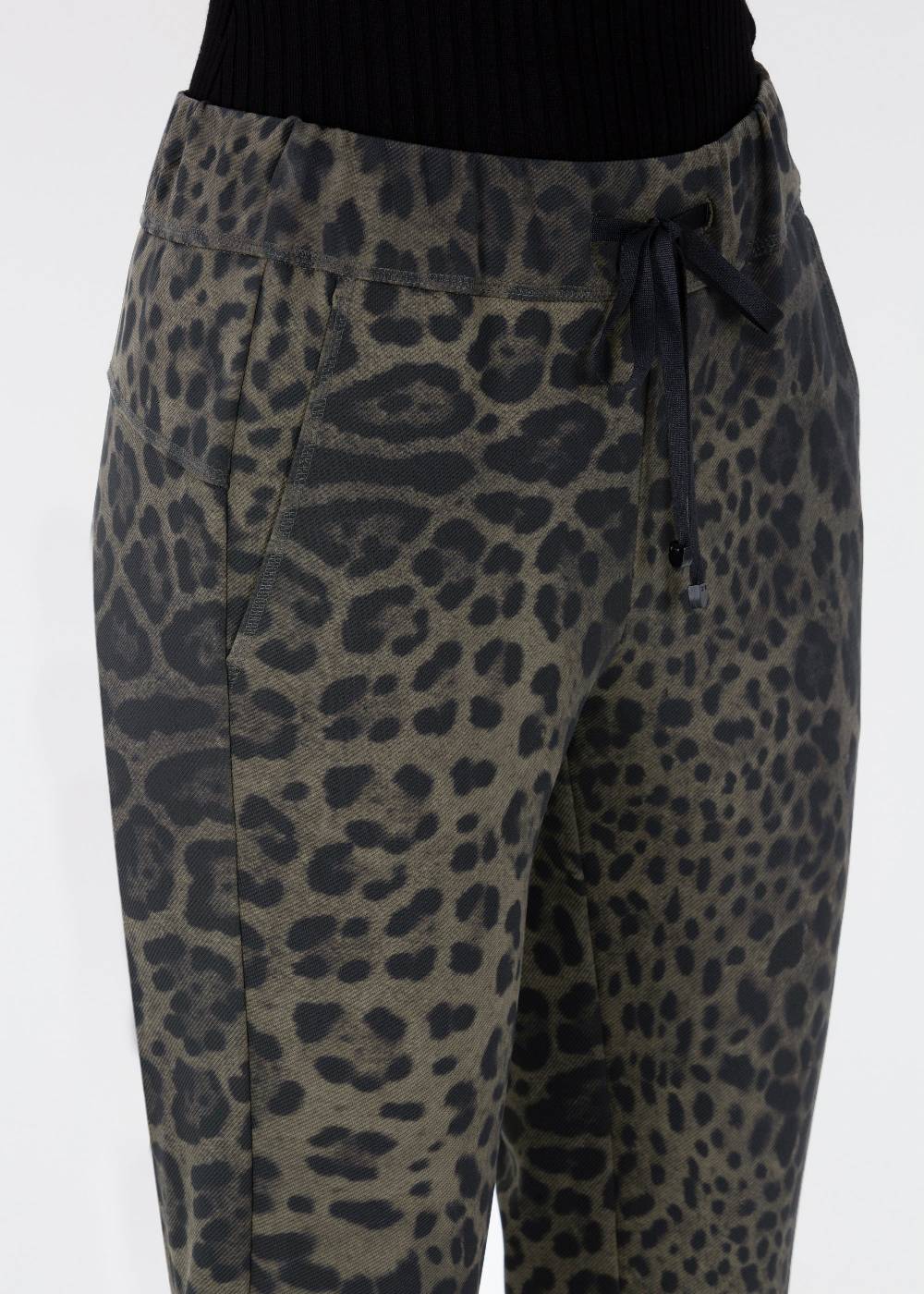 Stehmann Leo Jogpants Roxana in Rib Jersey Tägliche Deals