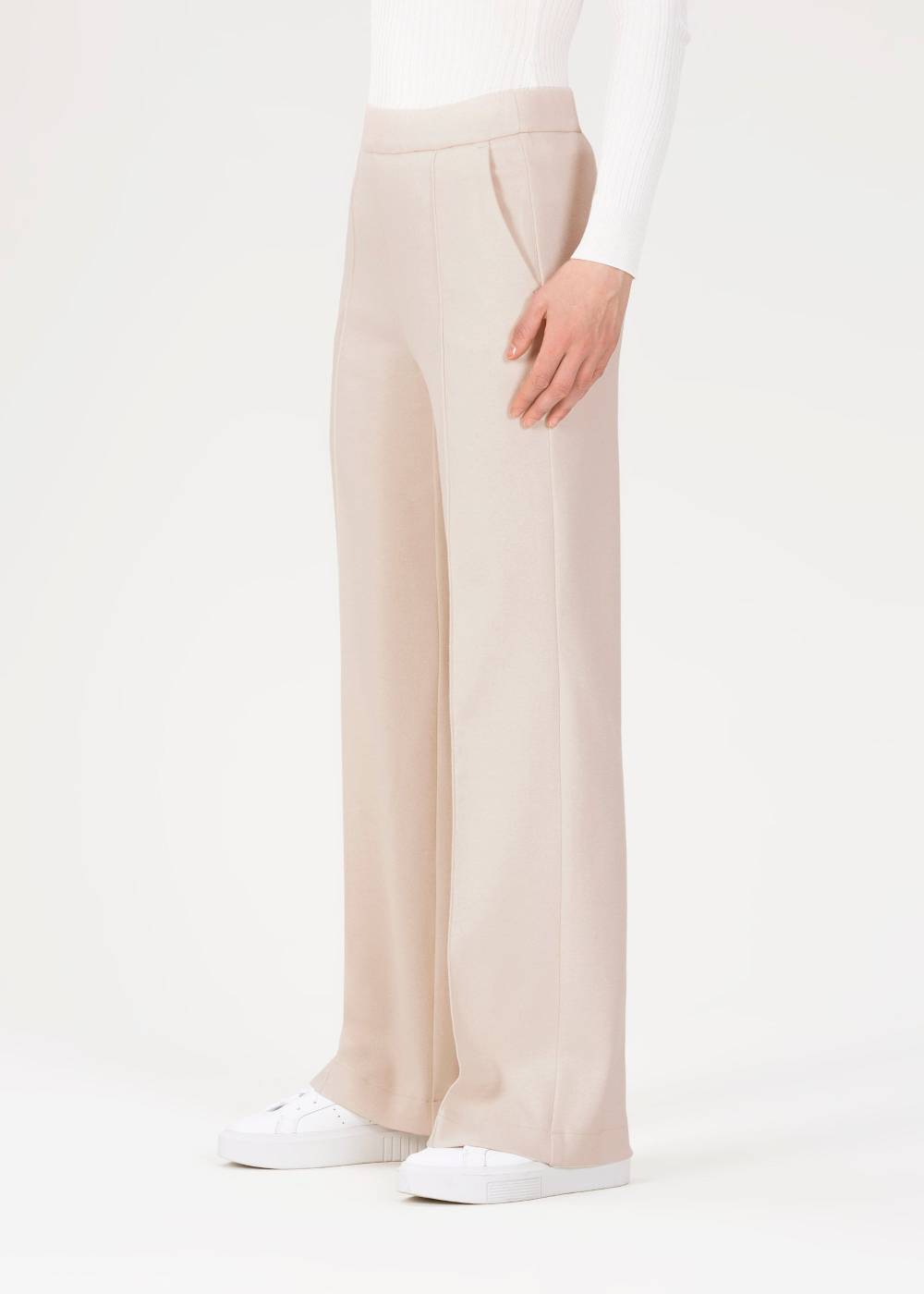 Stehmann Weite Hose Hellena in Cozy Jersey VIP-Rabatte