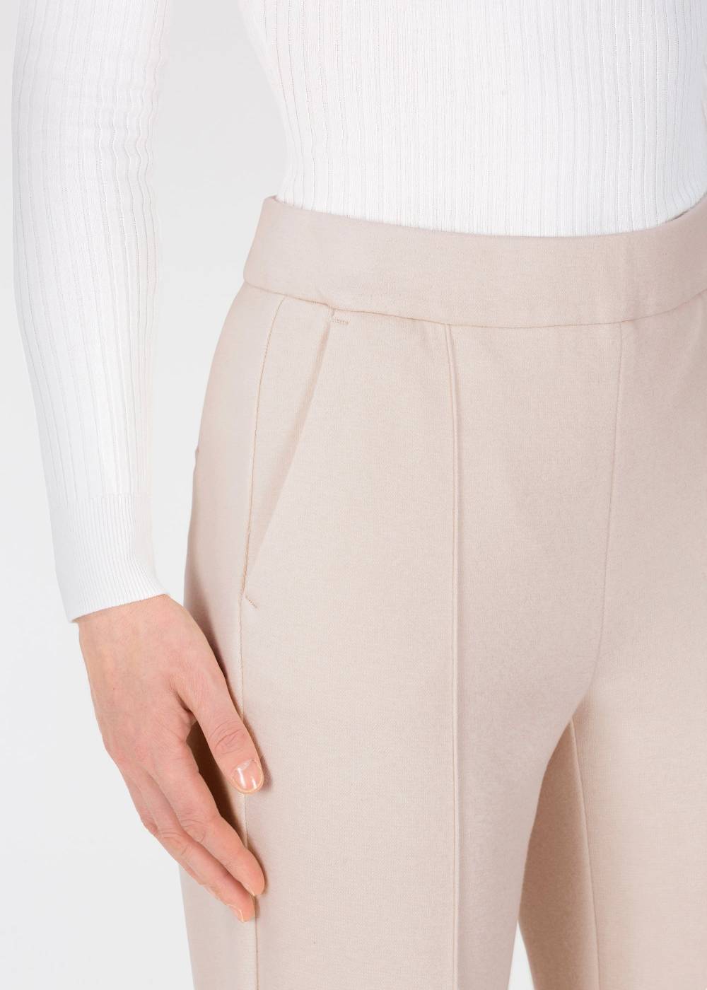 Stehmann Weite Hose Hellena in Cozy Jersey VIP-Rabatte
