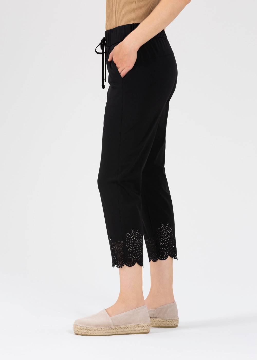 Stehmann 6/8-Jogpants Roxana in Jersey-Qualität Letzte 3 Tage