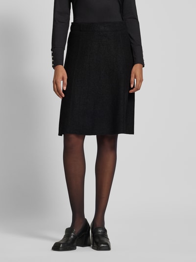 Peek & Cloppenburg Christian Berg WomanKnielanger Rock mit elastischem Bund in black Blitzangebot