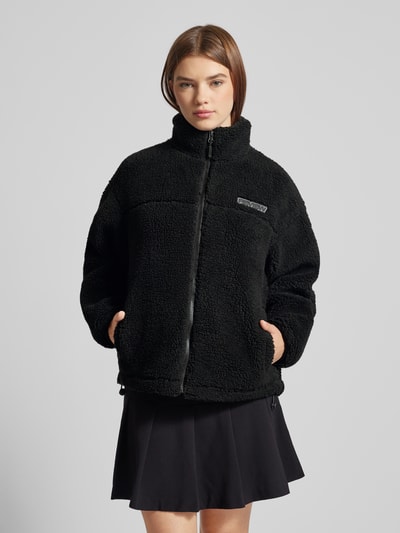 Peek & Cloppenburg ReviewSherpa Jacket mit Label-Patch in black Bestseller