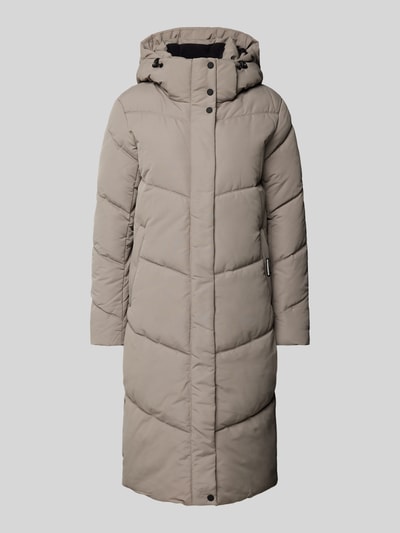 Peek & Cloppenburg khujoSteppmantel mit Eingrifftaschen Modell 'TORINO' in stein Kauf eins, bekomm eins gratis