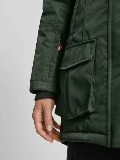 Peek & Cloppenburg WellensteynFunktionsjacke mit Stehkragen Modell 'SCHNEEZAUBER' in dunkelgruen Tiefpreis