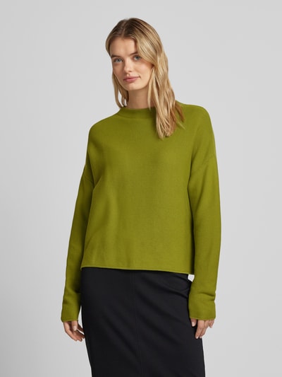 Peek & Cloppenburg ArmedangelsStrickpullover mit Strukturmuster Modell 'MERINAA' in gruen Super Sparpreis