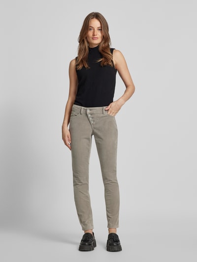 Peek & Cloppenburg Buena VistaCordhose mit Knopfverschluss Modell 'Malibu' in hellbraun