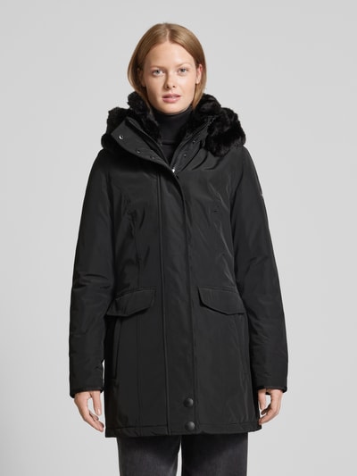 Peek & Cloppenburg WellensteynJacke mit Label-Detail Modell 'STAVANGER' in black JETZT KAUFEN