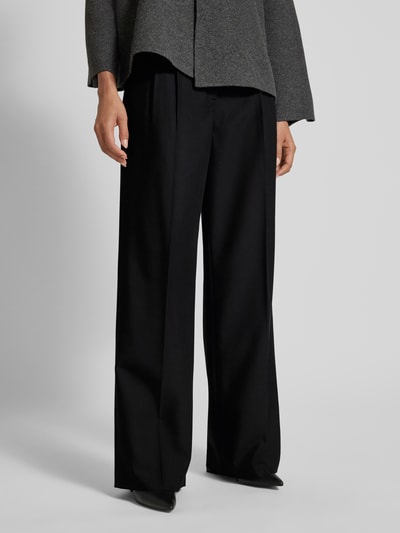 Peek & Cloppenburg Jake*s CollectionRelaxed Fit Stoffhose mit Viskose-Anteil in black Nur für heute