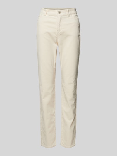 Peek & Cloppenburg Christian Berg WomanRegular Fit Cordhose im 5-Pocket-Design in ecru Sonderangebot der Fabrik