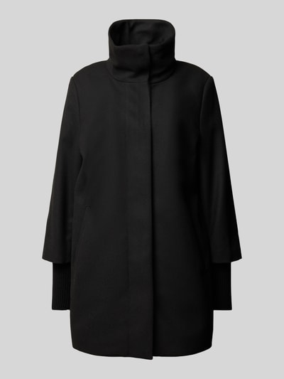 Peek & Cloppenburg Christian Berg Woman SelectionMantel mit Stehkragen in black Discount Store für neue Produkte